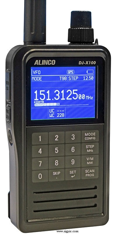 Alinco DJ-X100 Ricevitore Scanner Portatile SDR Digitale | HamRadioShop