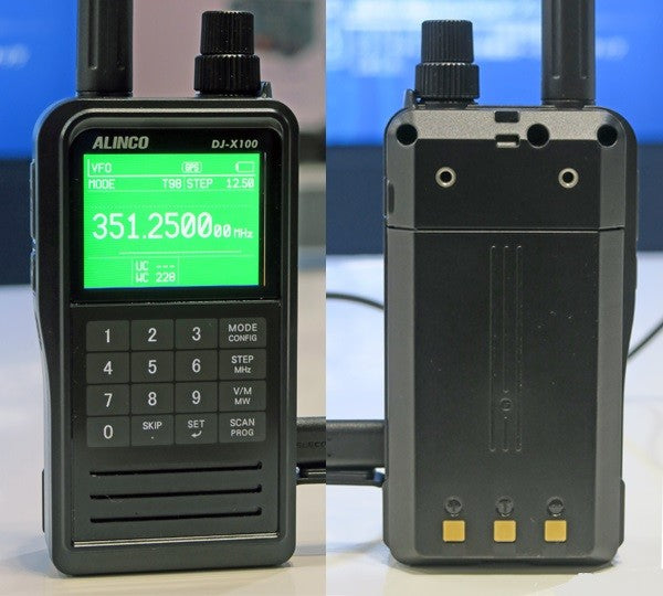 Alinco DJ-X100 Ricevitore Scanner Portatile SDR Digitale | HamRadioShop