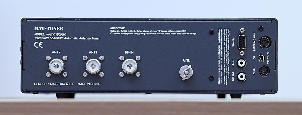 mAT-1500PRO Accordatore antenna automatico universale 1500 watts