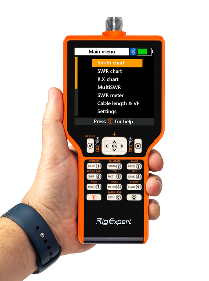 RigExpert MATCH, Analizzatore d'antenna 0-70 MHz Upgradabile fino a 500MHz