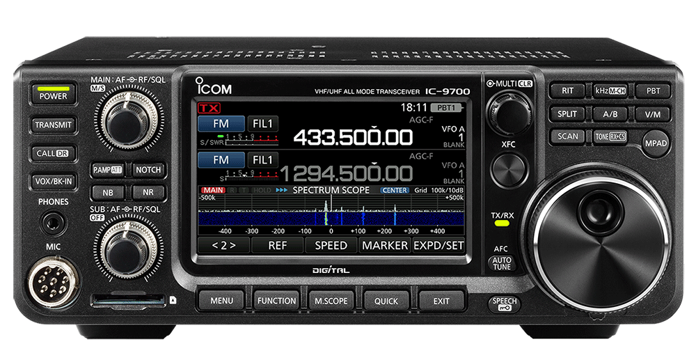 iCOM IC-9700 - Ricetrasmettitore 144/430/1200 MHz da base Garanzia Italia