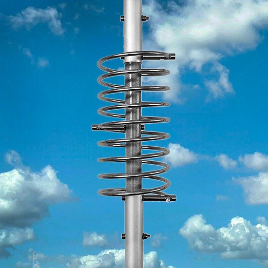 Grazioli G-MAX Antenna Antenna Verticale Collineare 27-28.5 MHz, 5 kW, Altezza 10,85 m