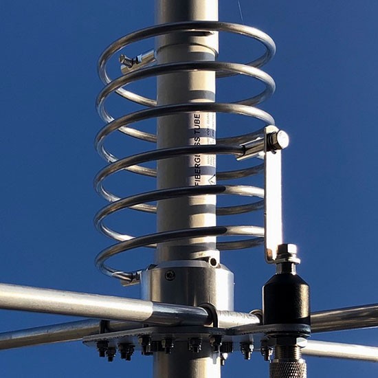 Grazioli FE10V Antenna C.B. verticale 5/8, 26-30 MHz, 7,63 m.