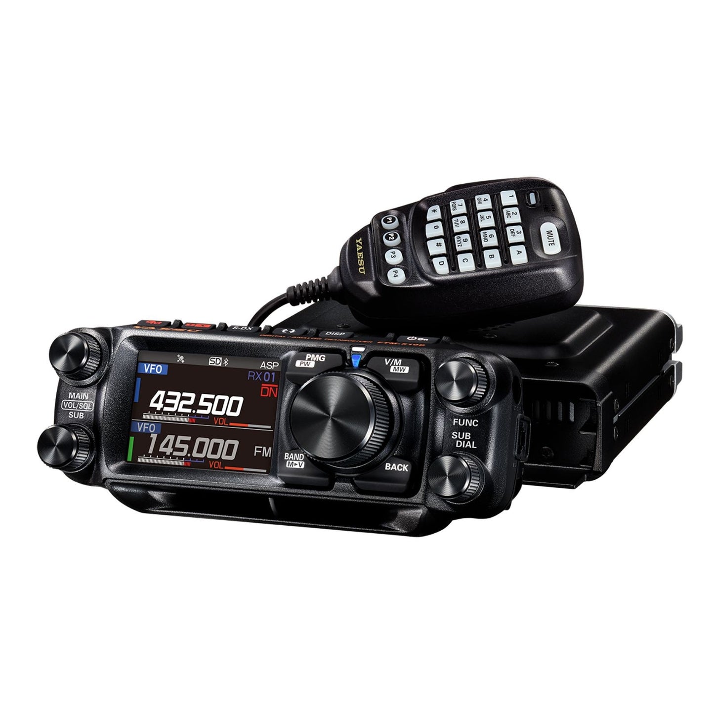 YAESU FTM-510DE RICETRAMSMETTITORE VEICOLARE 50W C4FM 144/430MHZ WiRES-X