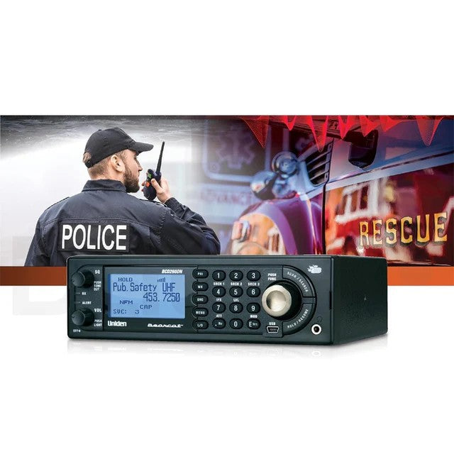 Uniden UBCD260DN Scanner digitale mobile VHF UHF DMR NXDN dPMR