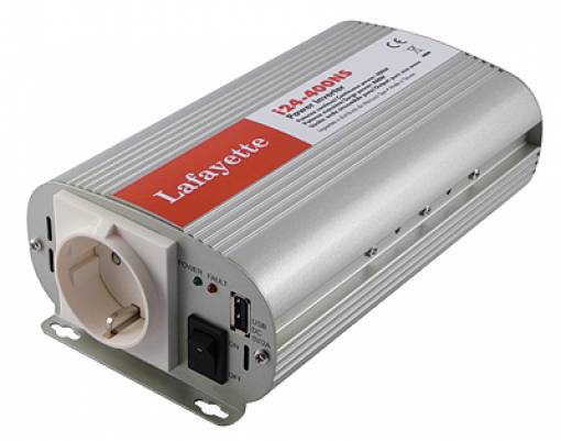 I24-400NS Lafayette - Inverter con onda sinusoidale pura 24V-400W