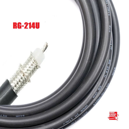 RG-214 U Cavo Coassiale per Radiofrequenza, Mil 50 ohm