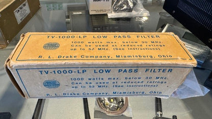 Drake TV-1000-LP Filtro passa basso (TVI) 1000 watts - NOS