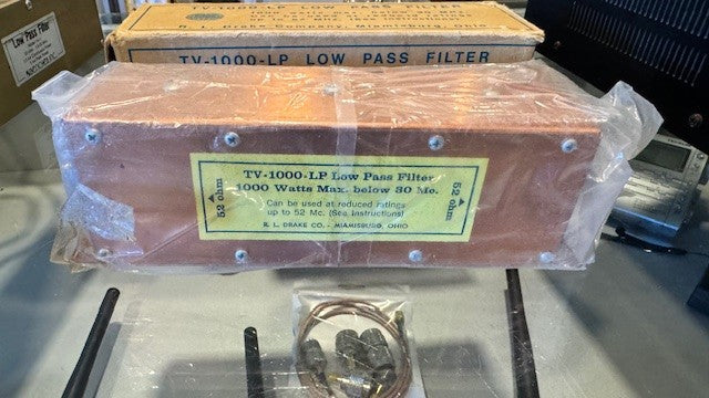 Drake TV-1000-LP Filtro passa basso (TVI) 1000 watts - NOS