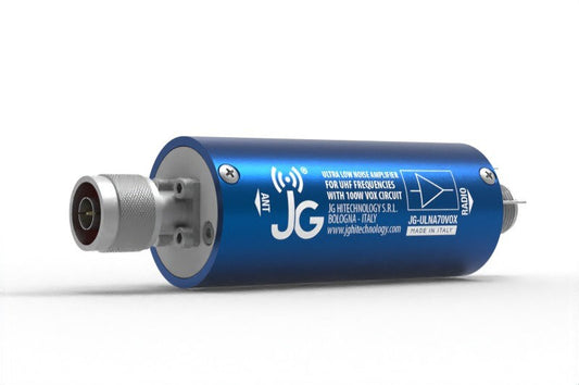 JG ULNA70VOX Preamplificatore coassiale 430 MHz UHF - VOX 100W a bassissima NF