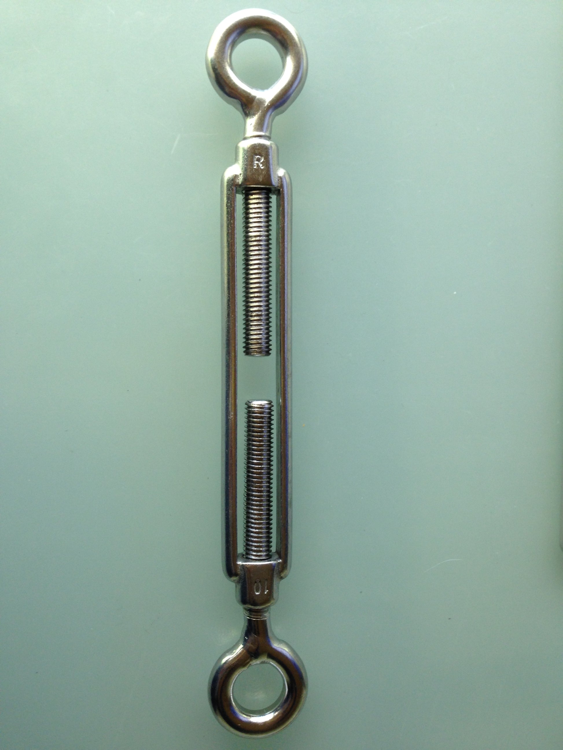 Tenditori per tiranti 8 mm ACCIAIO INOX Doppio occhio