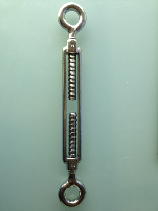 Tenditori per tiranti 8 mm ACCIAIO INOX Doppio occhio
