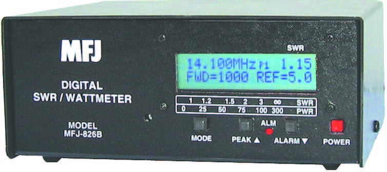 MFJ-826 ROSMETRO WATTMETRO FREQUENZIMETRO DIGITALE 1500 WATT