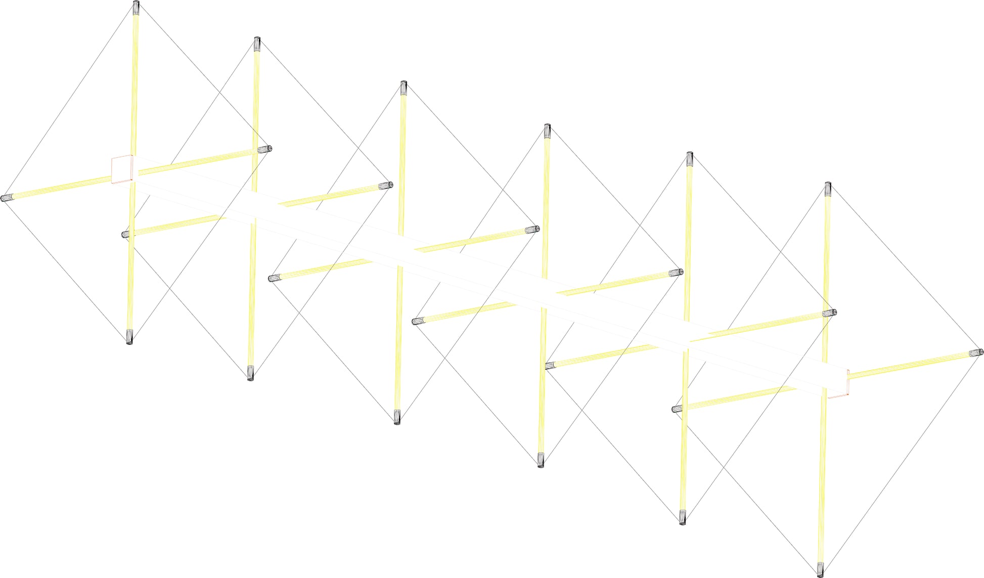 Status QUAD: 6 StQ 144, cubica 6 elementi 144 Mhz
