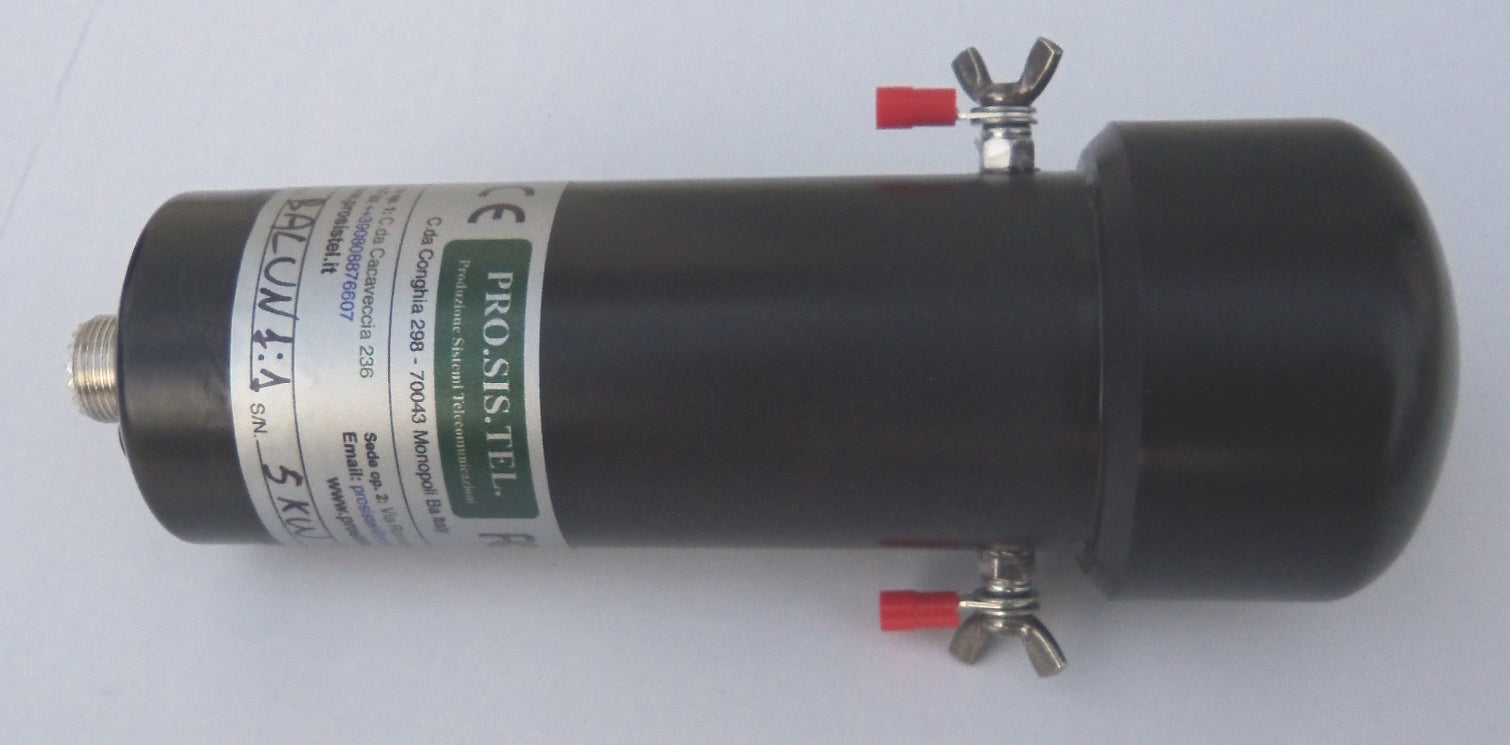 Prosistel PST-BAL1:1 5KY pep Balun per dipolo rotativo/yagi pep 5KW