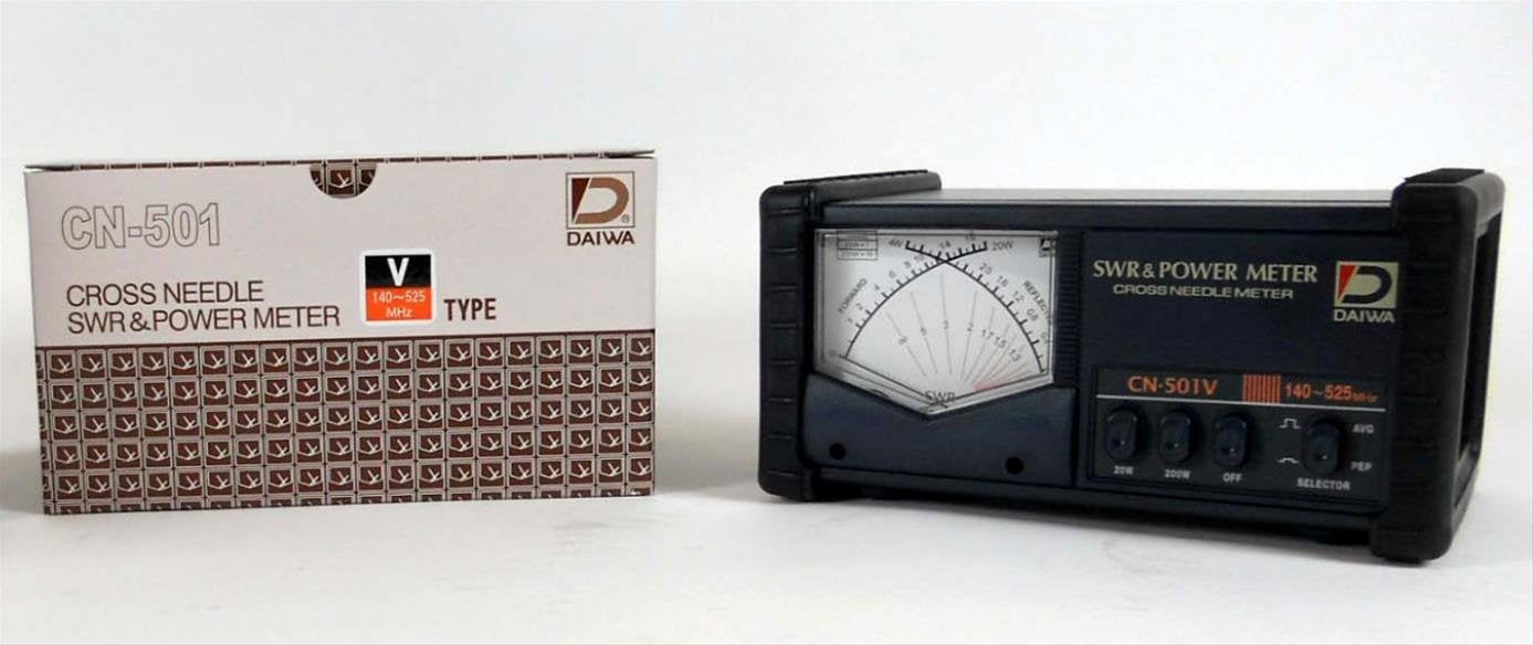Daiwa CN-501VN - Wattmetro VHF/UHF 140/525 MHz 200 watts letture Pep