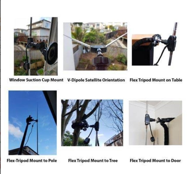 RTL-SDR Blog R820T2 RTL2832U 1PPM TCXO SMA SDR con Dipole Antenna Kit