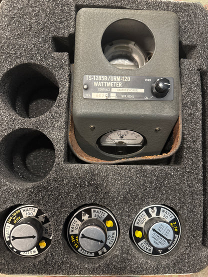 Wattmetro professionale 3 testine 2-1000 MHz fino a 1000 watts e valigia - USATO