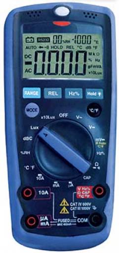 DMB-6 - Multimetro Digitale 6 in 1 per misurazioni ambientali