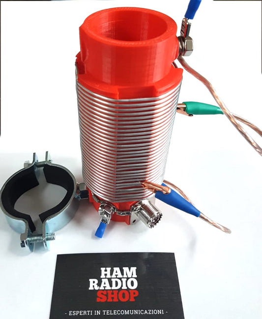 ECO ANTENNE - Bobina per auto-costruzione antenna 10-80 Metri Kit completo