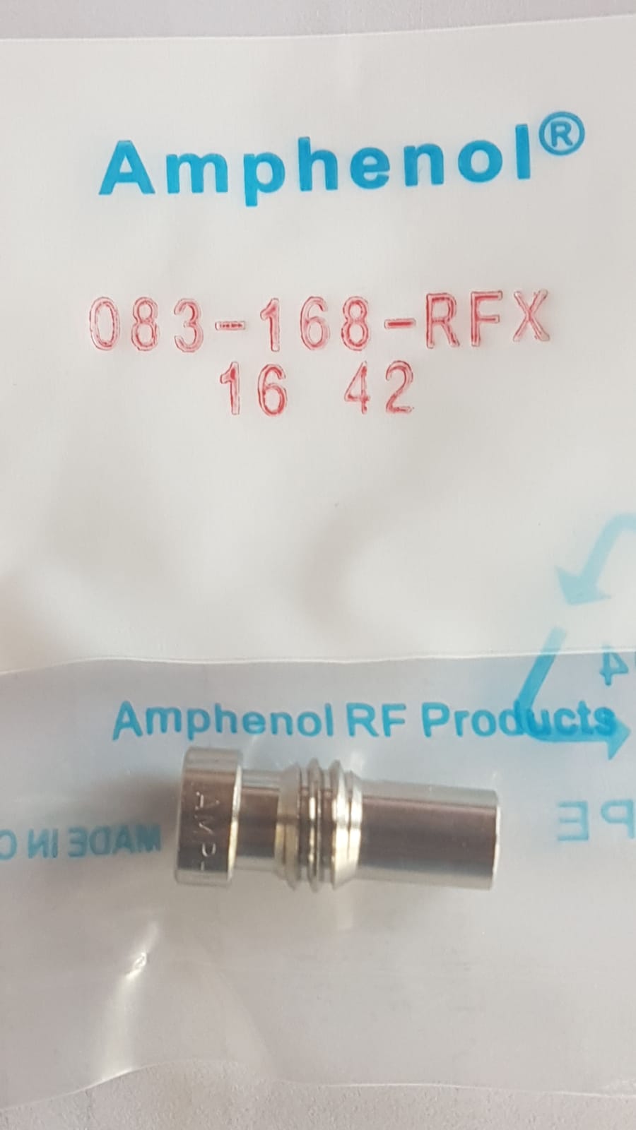 RIDUTTORE AMPHENOL PER CAVO RG-8 Mini