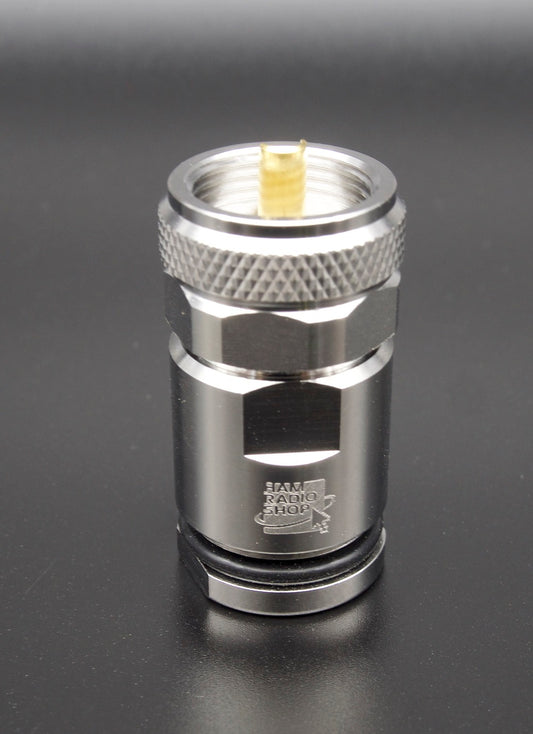 HRS PL10PRO - Connettore professionale PL maschio per cavi 10,3 mm