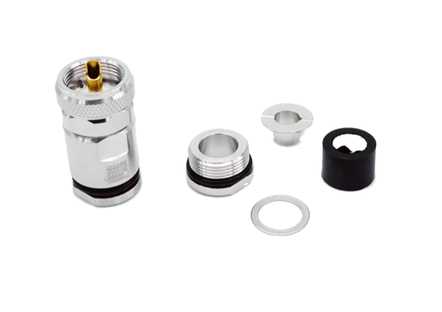 HRS PL10PRO - Connettore professionale PL maschio per cavi 10,3 mm