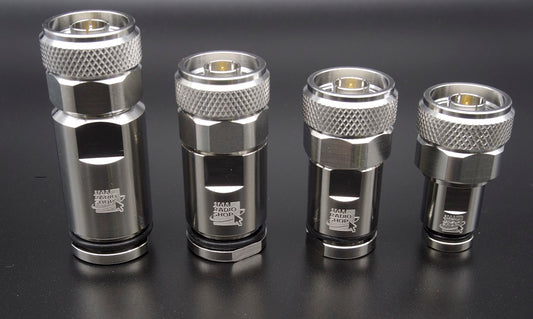 HRS N7PRO - Connettore professionale N maschio per cavi da 7 mm