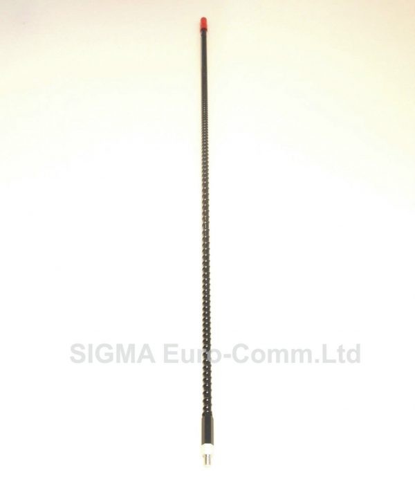 ECO ANTENNE Frusta nera - Antenna CB 120cm attacco 3/8