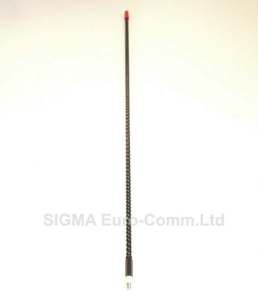 ECO ANTENNE Frusta nera - Antenna CB 120cm attacco 3/8