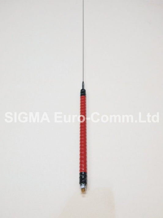 ECO ANTENNE Red Devil - Antenna veicolare CB lunghezza 189 cm