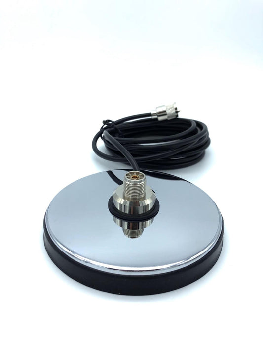 BM-12 Inox - Base magnetica diametro 12 cm.