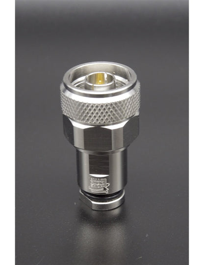 HRS N6PRO - Connettore professionale N maschio per cavi 6,3mm RG-8Mini RF-240