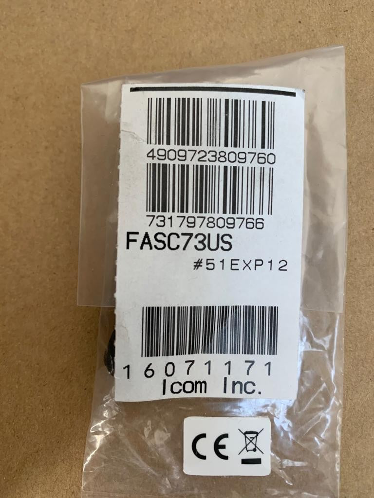 ICOM FA-SC73US ANTENNA "ORIGINALE" DI RICAMBIO PER APPARATI ICOM PMR 450-490 MHZ