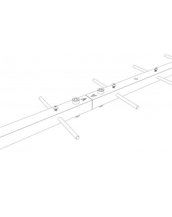 52JXX23 - Antenna direttiva 52 elementi 1296 MHz