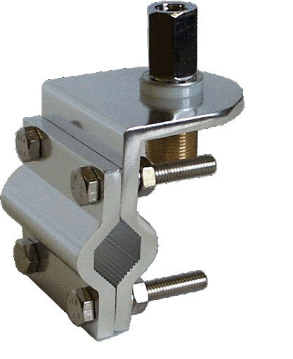 HRS-342T - Staffa antenne per portapacchi o tubolari filetto 3/8" connettore SO-259