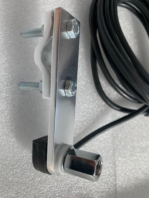 HRS-341T - Staffa antenne per portapacchi o tubolari filetto 3/8" + 4 m. RG-58 conn. PL