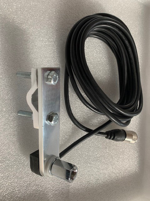 HRS-341T - Staffa antenne per portapacchi o tubolari filetto 3/8" + 4 m. RG-58 conn. PL