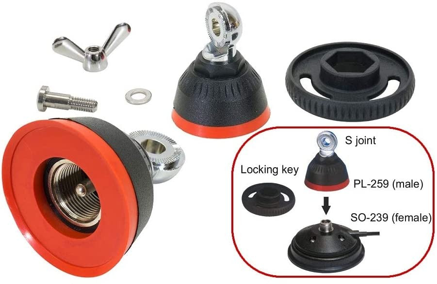 Sirio MAG ADAPTOR G - Adattatore PL Maschio ad attacco a Galletto