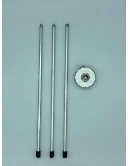 TM2 Tripode per antenne HF-P1 con attacco SO239 / 3/8" passo lungo