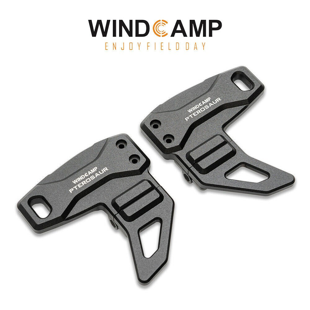 Windcamp PTEUROSAUR - Staffa con piedini ripiegabili per Yaesu FT-817 e FT-818 QRP
