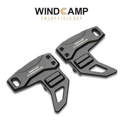 Windcamp PTEUROSAUR - Staffa con piedini ripiegabili per Yaesu FT-817 e FT-818 QRP