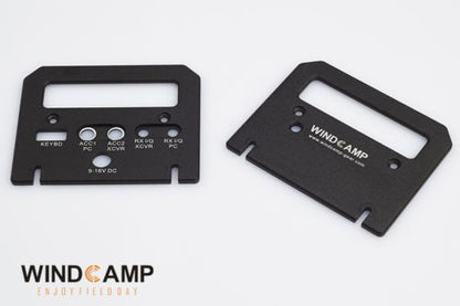 Windcamp KX3 SHIELD - Kit Schermo Protettivo, Maniglie Rack, Dissipatore di Calore, Sacchetto in Tela per ELECRAFT PX3 QRP