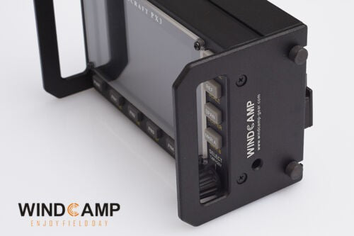 Windcamp KX3 SHIELD - Kit Schermo Protettivo, Maniglie Rack, Dissipatore di Calore, Sacchetto in Tela per ELECRAFT PX3 QRP