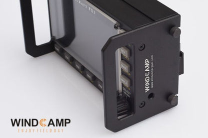 Windcamp KX3 SHIELD - Kit Schermo Protettivo, Maniglie Rack, Dissipatore di Calore, Sacchetto in Tela per ELECRAFT PX3 QRP