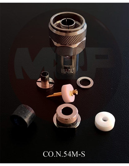 Connettore N per Hyperflex 5, RF-240, RG-223 e H-155 Nuova Serie