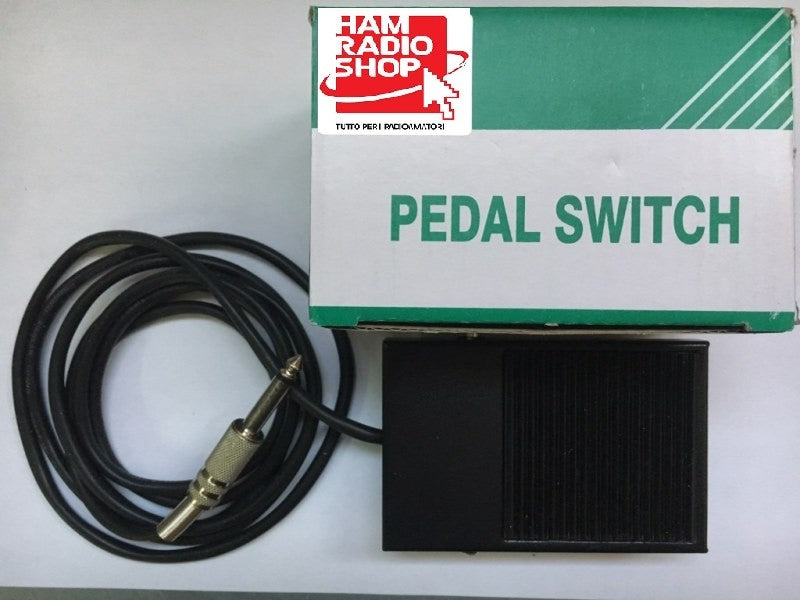 HRS AD1-PTT Pedale PTT in metallo con cavo e connettore jack 6,3 mm