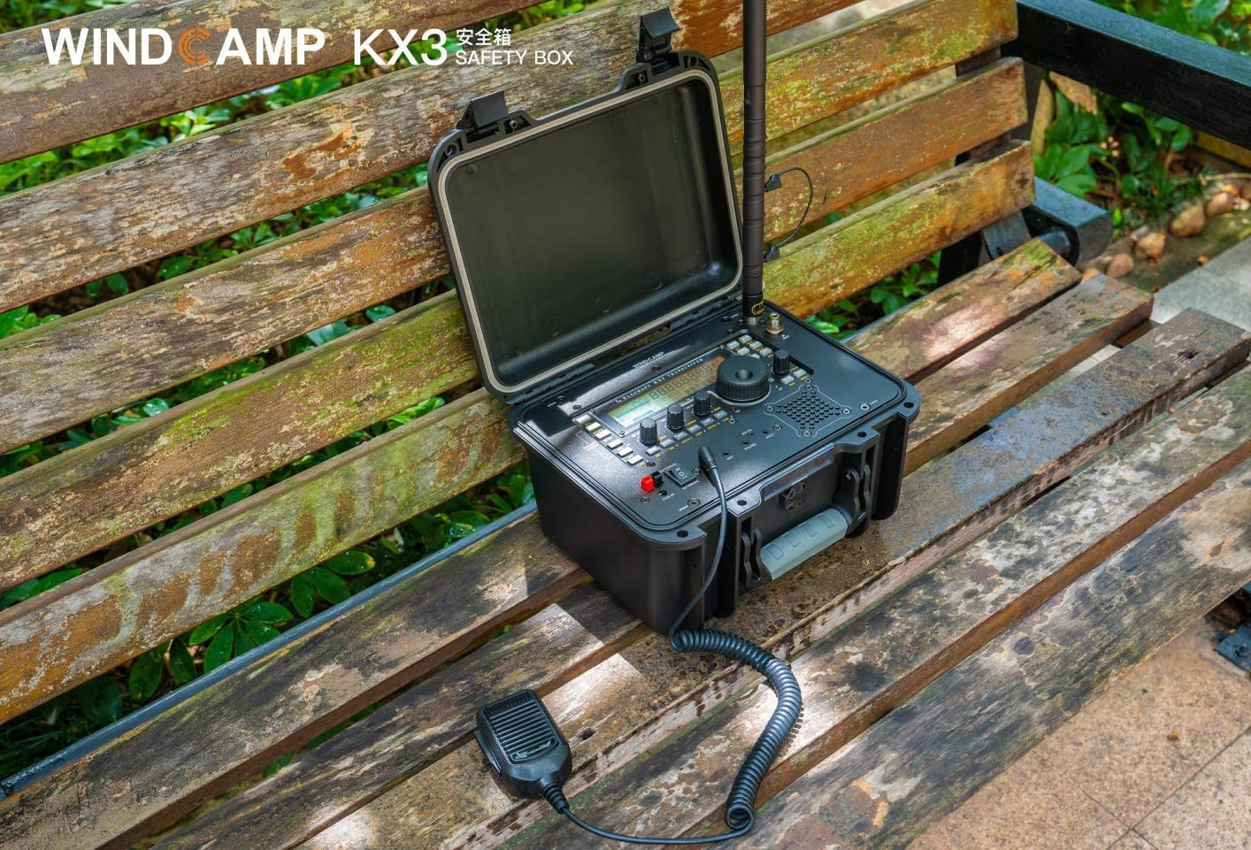 Windcamp Safety Portable Box + Battery Case for Elecraft KX3 QRP