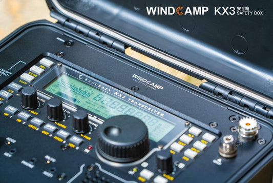 Windcamp Safety Portable Box + Battery Case for Elecraft KX3