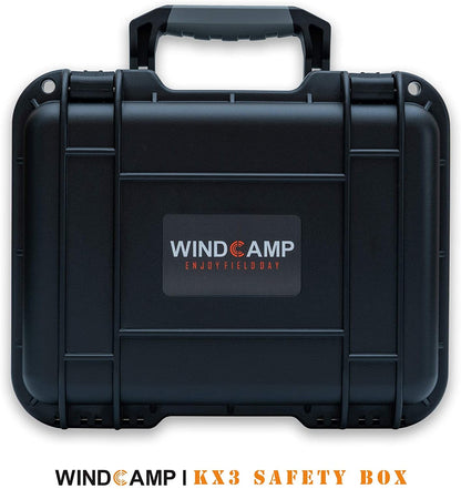 Windcamp Safety Portable Box + Battery Case for Elecraft KX3 QRP